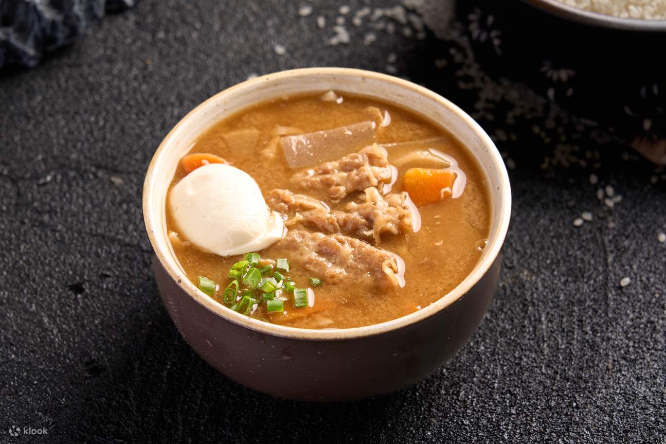 Súp Miso Thịt Heo và Rau Củ